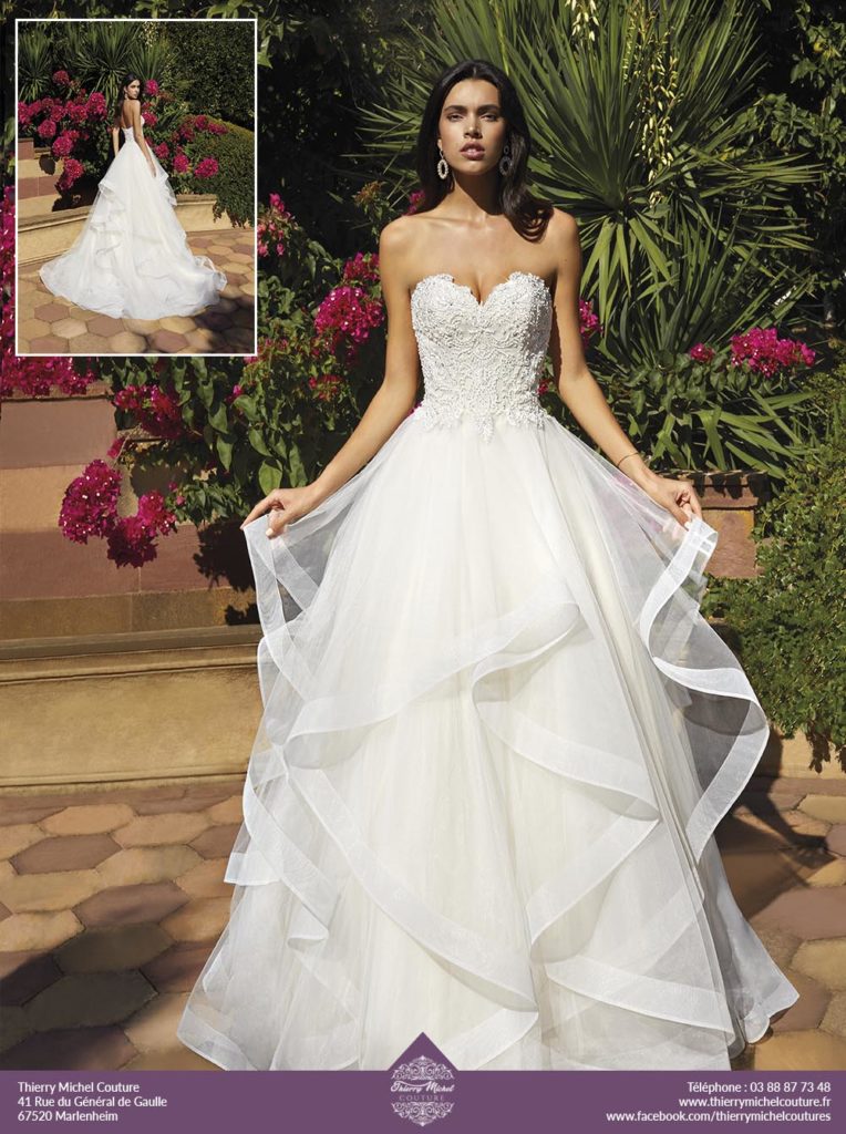 N° 331 | Robe ivoire | Taille 34/36 | 800€