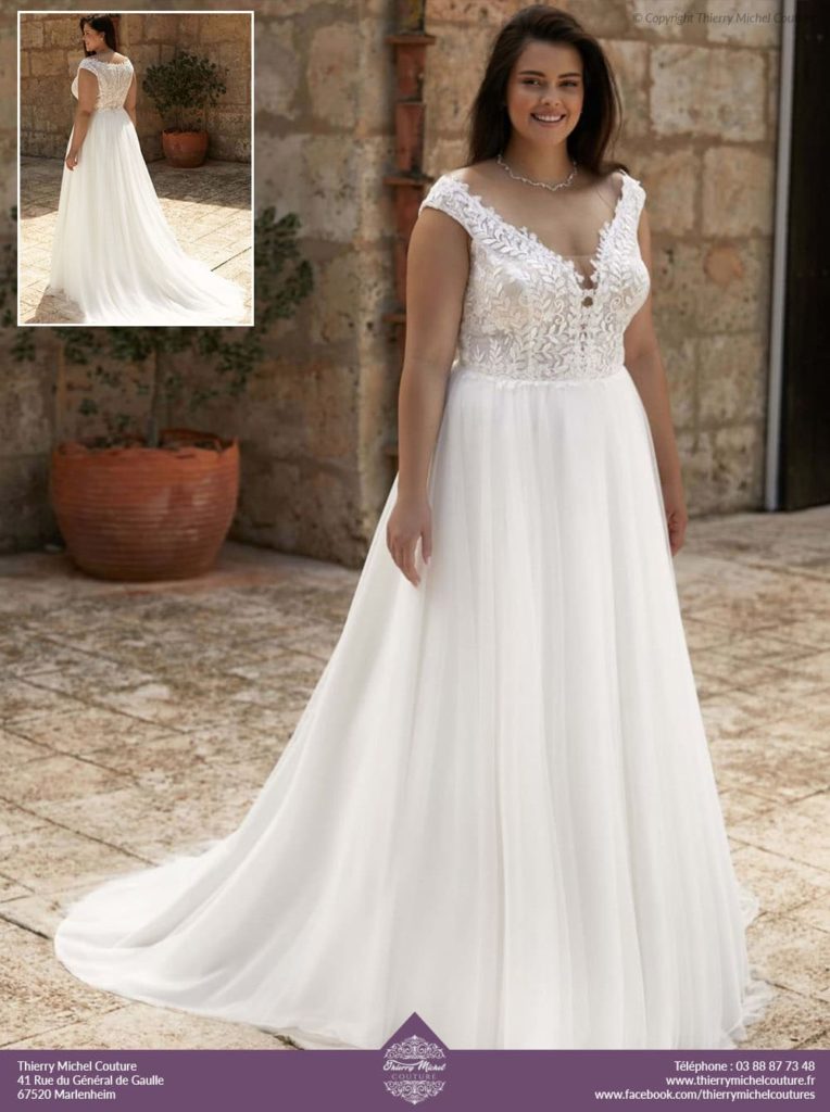 Robe 549 | Ivoire | Taille 52 | 400€