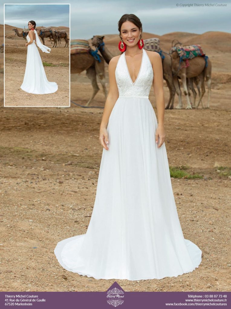 Robe 566 | Ivoire | Taille 42 | 600€